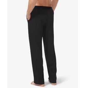 Tommy John Men’s black Cotton Basics Pajama Lounge pants straight leg Large L